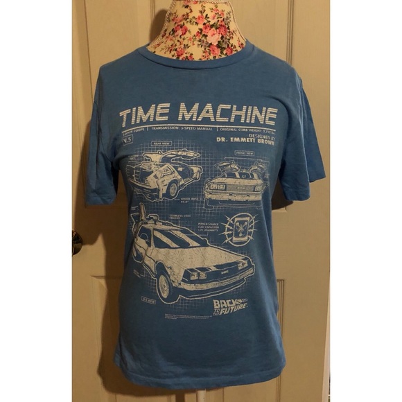 Future Delorean Time Machine Tee 